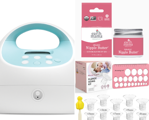 PUMPING MAMA ESSENTIALS cover photo collage