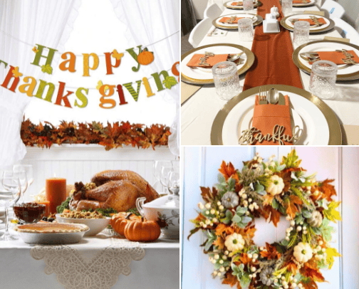 Thanksgiving Deco cover photo collage