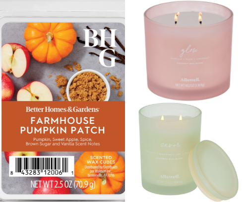 the coziest candles and wax melts 🕯️ cover photo collage