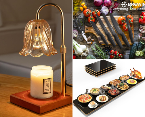 Home & Kitchen Gift Ideas cover photo collage