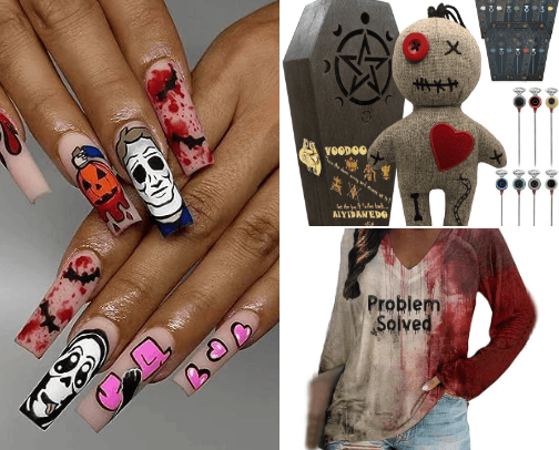 For Halloween Lovers cover photo collage