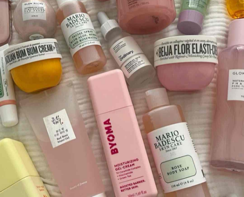 my tips for glowing skin ✨ cover photo collage