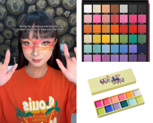 Makeup cover photo collage