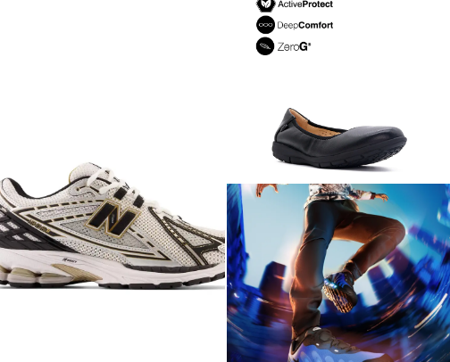 Shoes cover photo collage