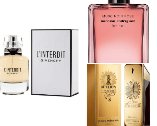 Perfumes cover photo collage