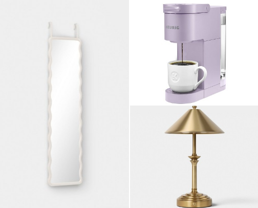 Chic Dorm Room Finds cover photo collage
