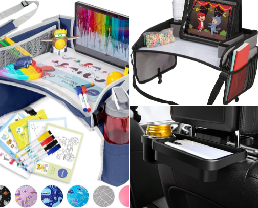 Car ride survival kit for families with special needs / neurodivergent kids cover photo collage