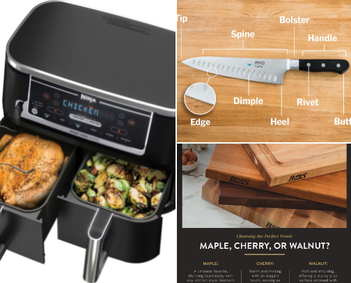 Kitchen Essentials I Can't Live Without cover photo collage