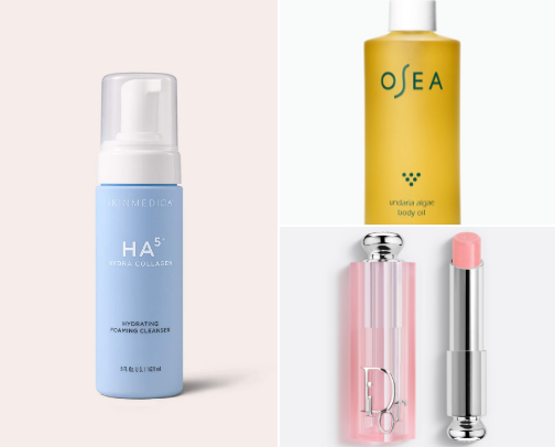 Top beauty & skincare recs ✨ cover photo collage