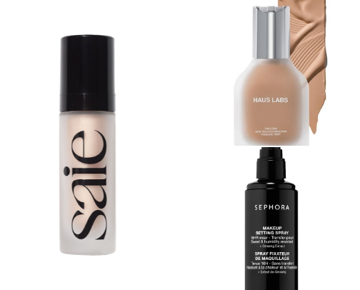 Makeup that makes my Dry Skin DEWY cover photo collage