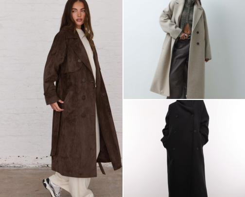 Best Fall Coats cover photo collage
