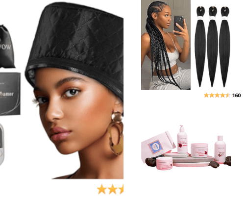 Black Hair Must Haves cover photo collage