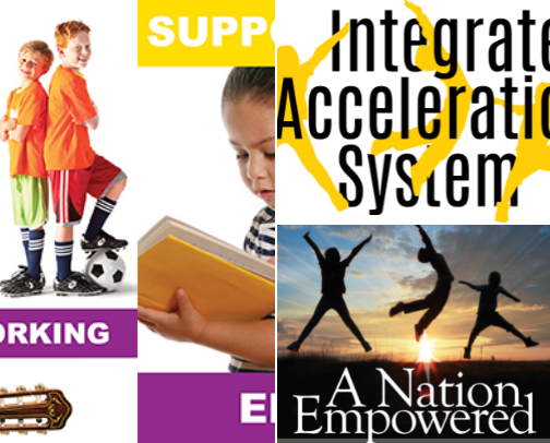 Gifted education resources cover photo collage