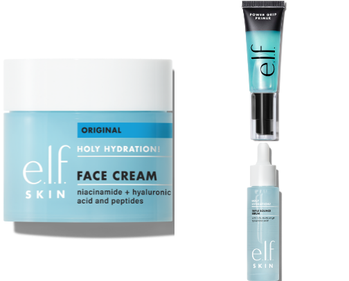 Best Drug Store Face/Makeup Routine (E.l.f. Cosmetics) cover photo collage