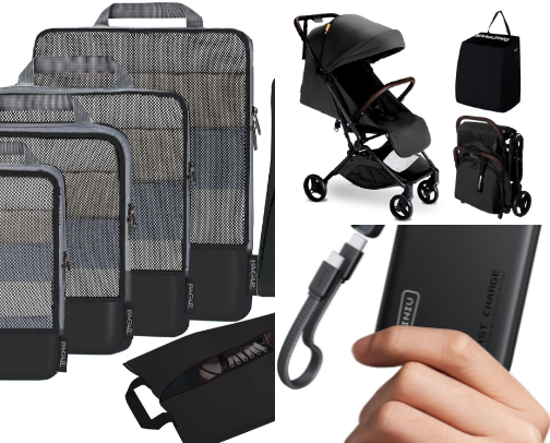 Travel easier with or without kids with my favorite travel hacks cover photo collage