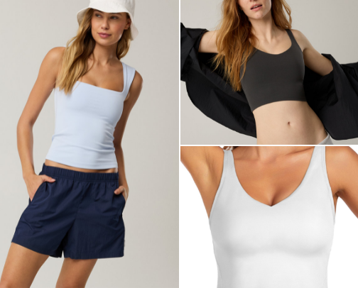 Workout and Athleisure cover photo collage