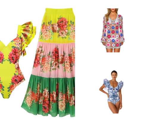 Swim and Cover Ups cover photo collage
