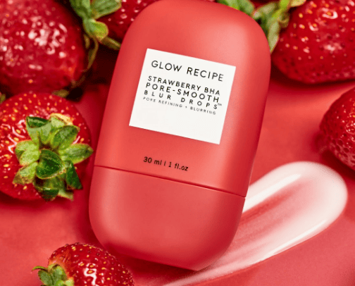 Strawberry make up cover photo collage