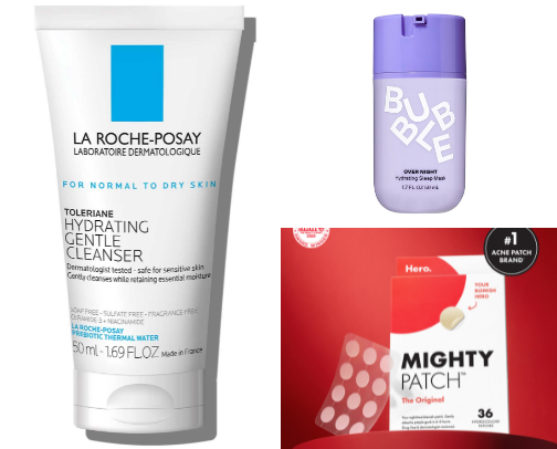 Skincare cover photo collage