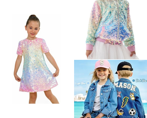 Cute, Affordable Little Girl Clothes cover photo collage