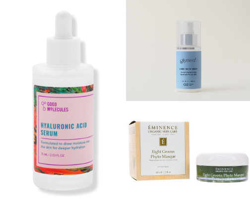 must have skincare products cover photo collage