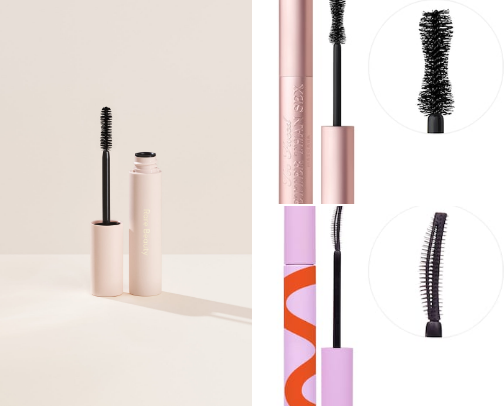 Makeup products cover photo collage