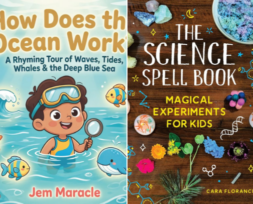Science books that make kids actually curious cover photo collage