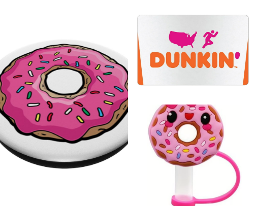 ☕ dunkin merch cover photo collage