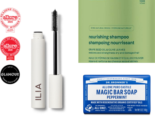 Tried and true CLEAN home and beauty recommendations I use daily! cover photo collage