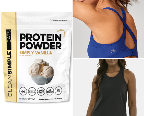 Must have Fitness Items cover photo collage
