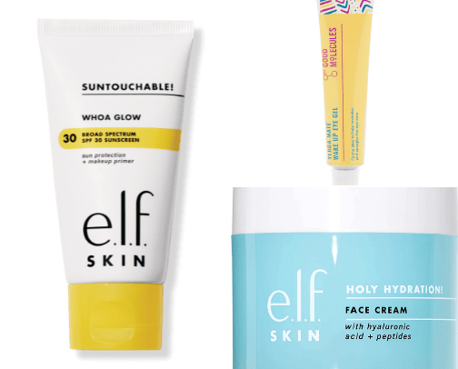 Skincare cover photo collage
