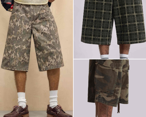 Shorts for hot summer days cover photo collage
