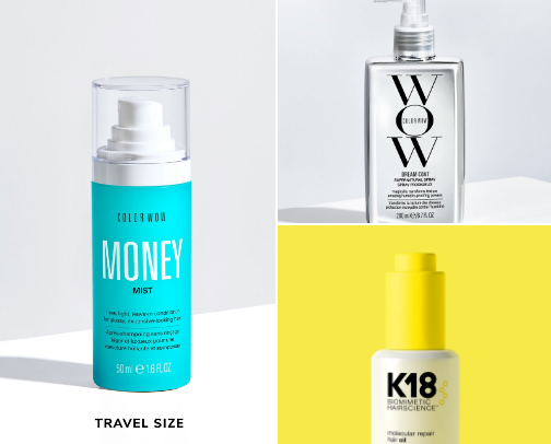 Hair care cover photo collage