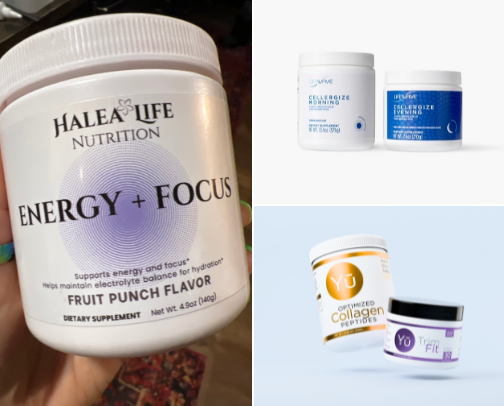 Wellness drinks 🧋 cover photo collage