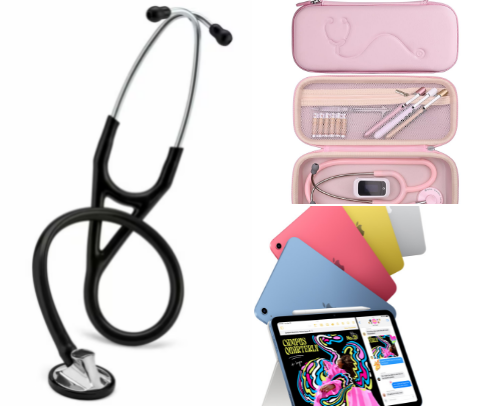 Nursing School Essentials!! 🩷 cover photo collage