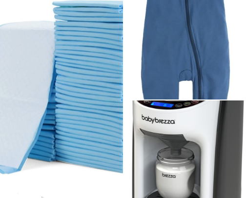 Baby/toddler essentials for first time parents. cover photo collage