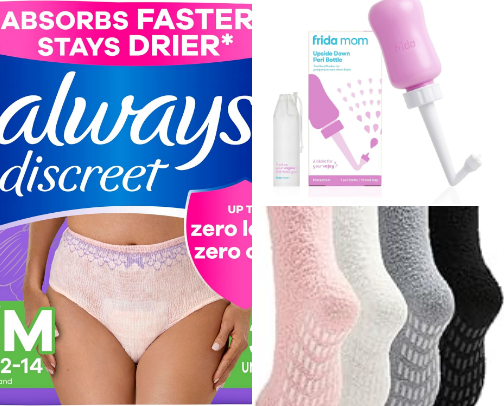 Hospital Bag for Mom & Baby! cover photo collage