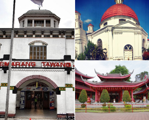 First time in Semarang? cover photo collage