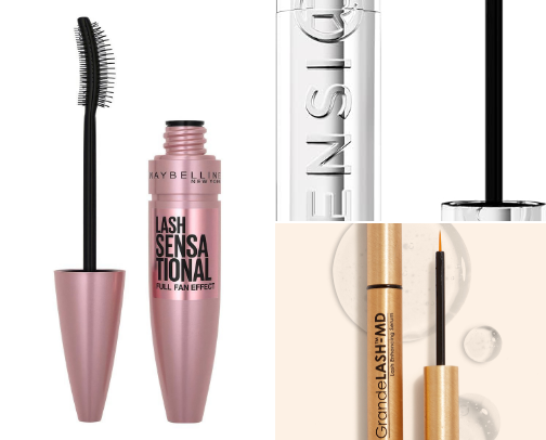lashes cover photo collage