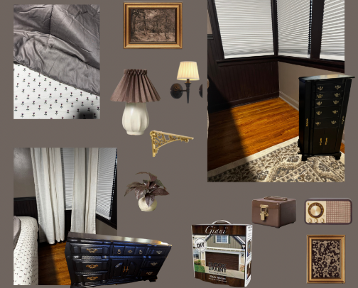 Cozy Farmhouse Bedroom cover photo collage