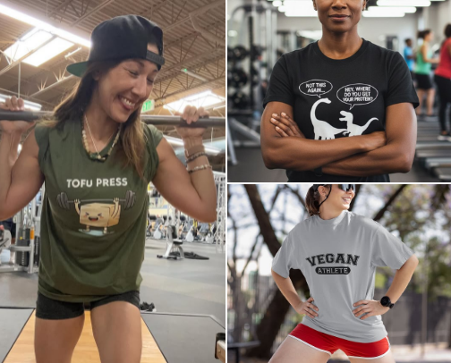 Plant‑Powered Gym Tees: Vegan Athlete Essentials cover photo collage