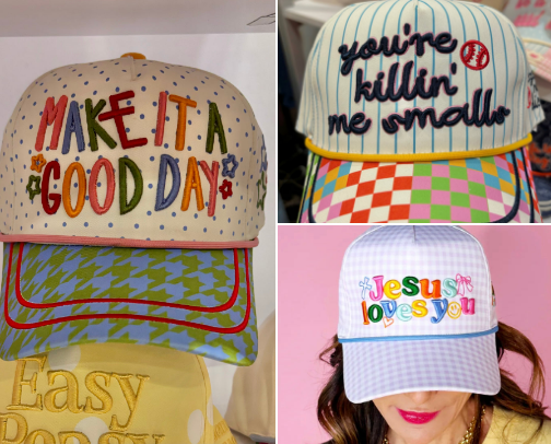 Hats for when you want to feel cute but don't want to wash your hair cover photo collage