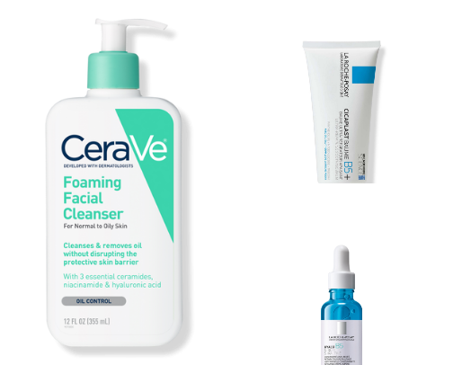 Acne Essentials That Help with Breakouts & Clear Skin cover photo collage