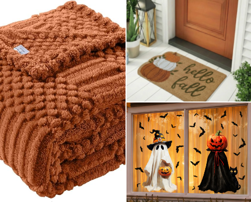 Aesthetic fall decor🍂🍁 cover photo collage