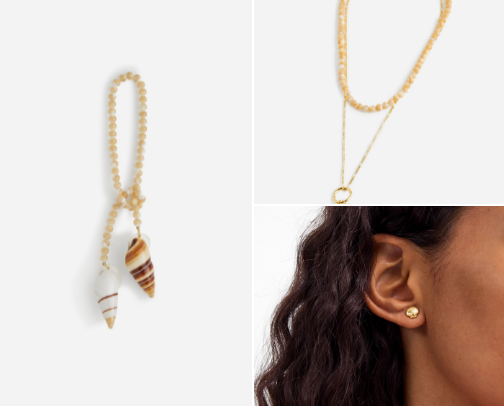 Coastal/Beachy Summer Jewelry & Accessories cover photo collage