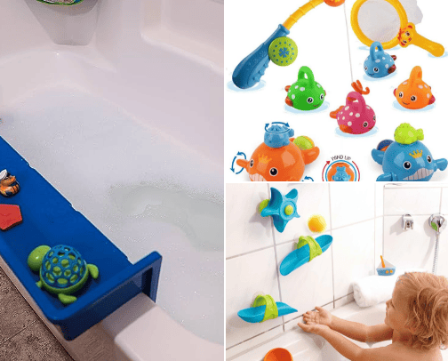 Bath time must haves cover photo collage