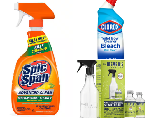 Cleaning Products That Works Well cover photo collage