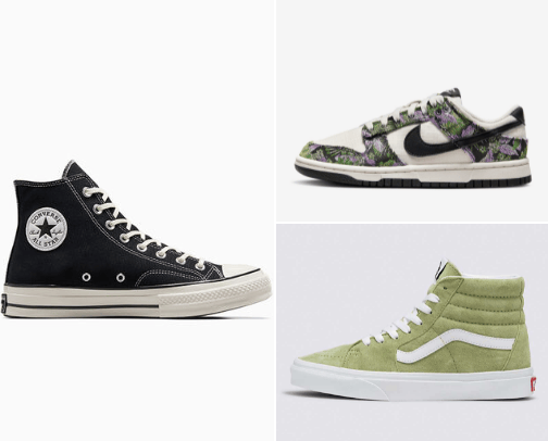 shoes- sneakers cover photo collage