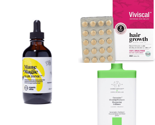 Best Hair Growth Products cover photo collage