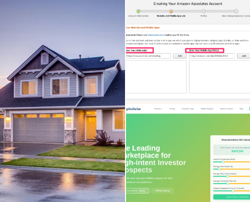 Easy Win Affiliates:  Start Today cover photo collage